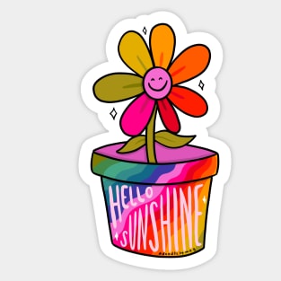 Hello Sunshine Sticker